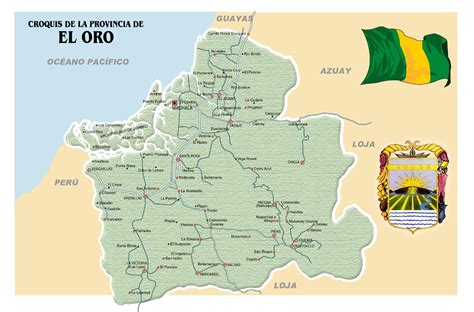 Provincia De El Oro Geografía Del Ecuador Enciclopedia Del Ecuador