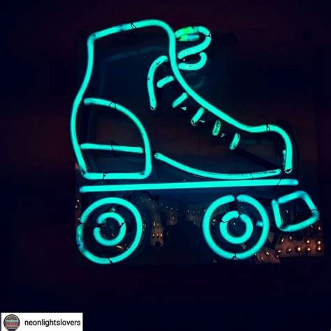 Neon Clipart Roller Skate Pencil And In Color Neon Clipart Roller Images