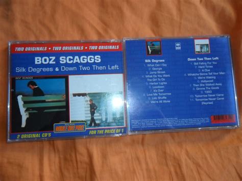 Boz Scaggs Silk Degrees And Down Two Then Left ﻿ Vinyl Cd And Blu Ray
