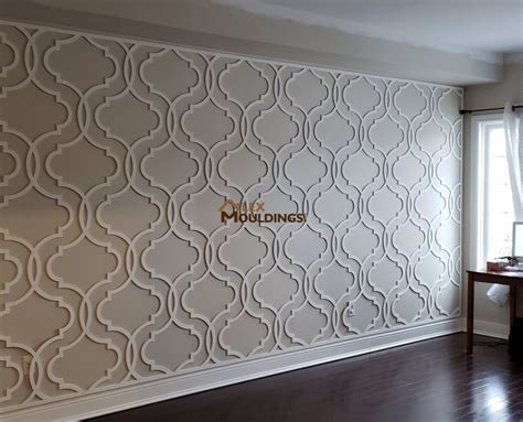 Decorative 3d Wall Panels Custom Millwork Wainscot Paneling