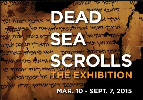 Go Metro To The Dead Sea Scrolls The Source