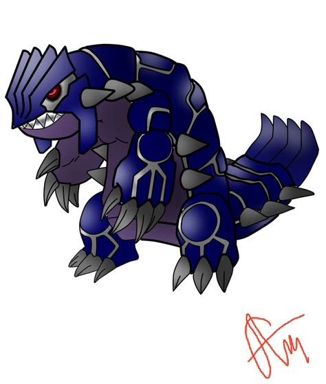 Dark Groudon By Xael800 On Deviantart