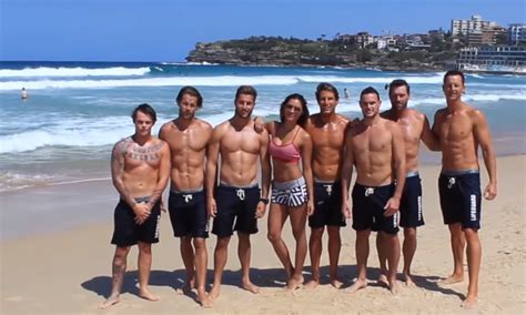 Australian Reality Tv Star Lifeguards Pose For Mojo Underwear Calendar