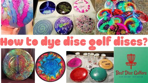 How To Dye Disc Golf Discs Best Disc Golfers