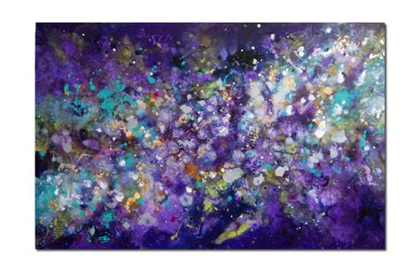 Purple Abstract Painting At Explore Collection Of