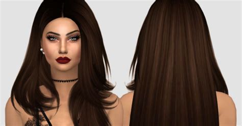 Sims 4 Ccs The Best Hair Butterflysims 175 By Hallowsims
