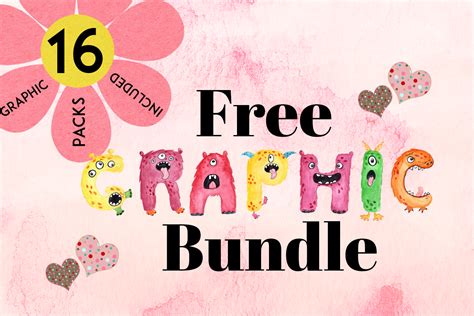 The Free Graphics Bundle Bundle · Creative Fabrica Free Graphics