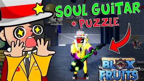 Soul Guitar Puzzle En Blox Fruits Roblox Update 173 How To Get