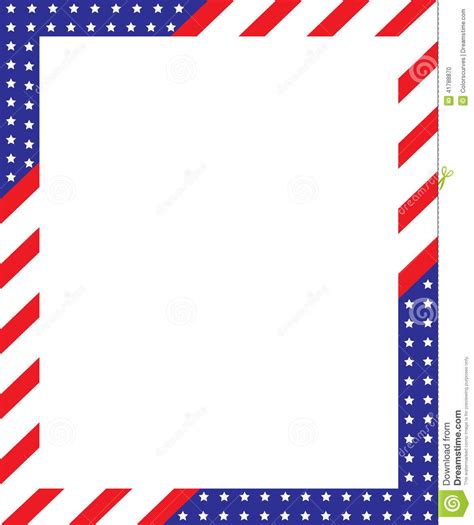 Awasome Free American Flag Border Clip Art Ideas