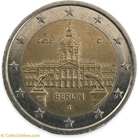2 Euros Présidence De Berlin Au Bundesrat 2018 J Hambourg Monnaies