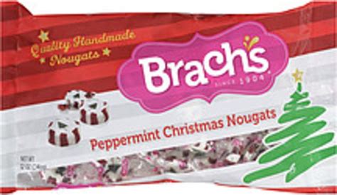 Brachs Peppermint Christmas Nougats 12 Oz Nutrition Information Innit