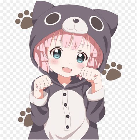 Kawaii Anime Girl Png Image With Transparent Background Toppng