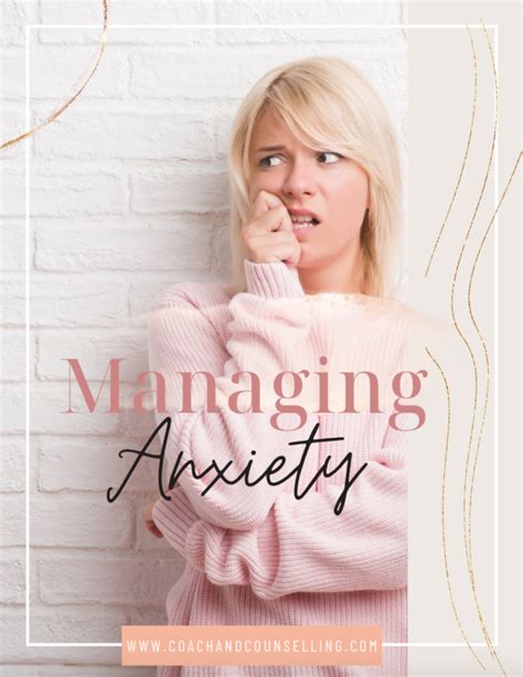 Managing Anxiety Ebook Kyssanda Robinson