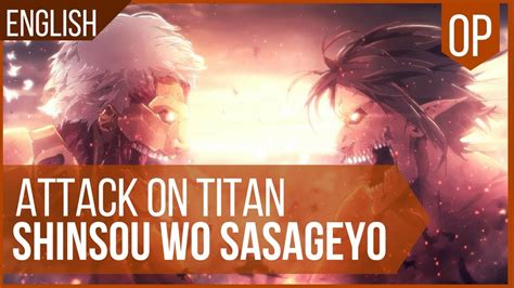 ‘shinzou Wo Sasageyo Full English Attack On Titan Youtube