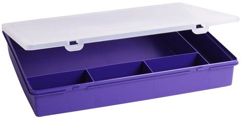 Wham 503 Organiser Plastic Box Hobby With 5 Divisions380 X 300 X 60