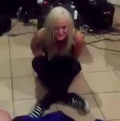 House Party Takes Bizarre Turn As Woman Strips To Her Knickers And