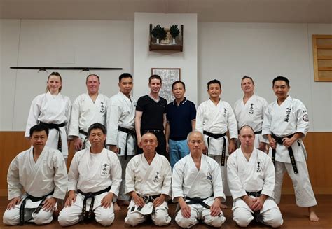 Grading In Osaka Japan Goju Ryu Karate Do Association Singapore