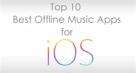 People enjoy music with different music applications without using wifi. Top 10 Best Offline Music Apps for iOS