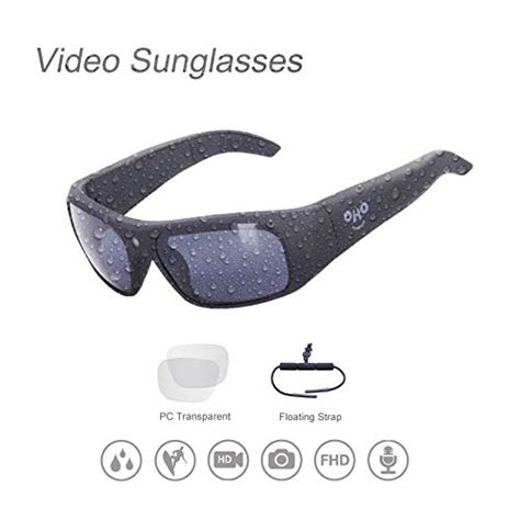 buy 128gb waterproof video sunglasses xtreme sporting 1080p ultra hd video camera and polarized