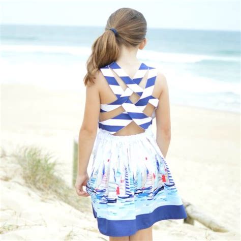 The Wow Factor Is All In The Back The Summer Dress Features A Fully