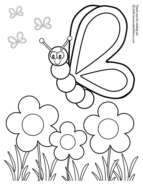 Free Printable Spring Coloring Pages