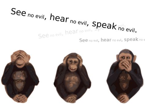 See No Evil Hear No Evil Speak No Evil Clip Art Image Clipsafari