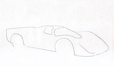 Car Outline Sketch at PaintingValley.com | Explore collection of Car
