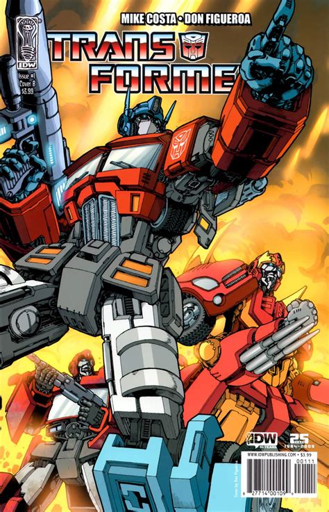 Transformers Generation 1 Ongoing 1 Cover B Comic Art Community