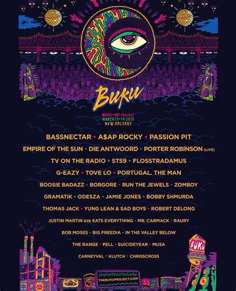 BUKU Music + Art Project's Initial Lineup, Already Stacked