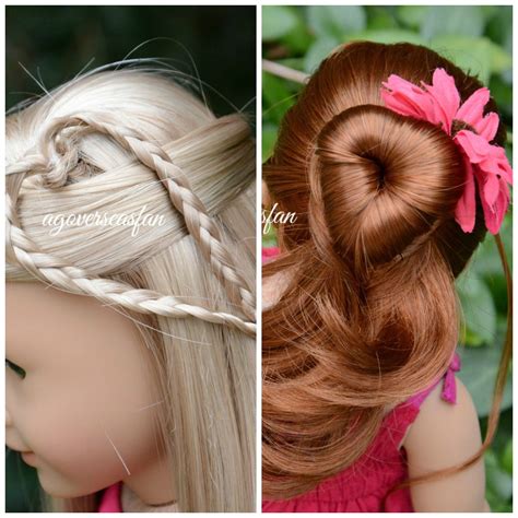 American Girl Doll Hairstyles ~inspired By Cutegirlshairstyles~ American Girl Doll Hairstyles