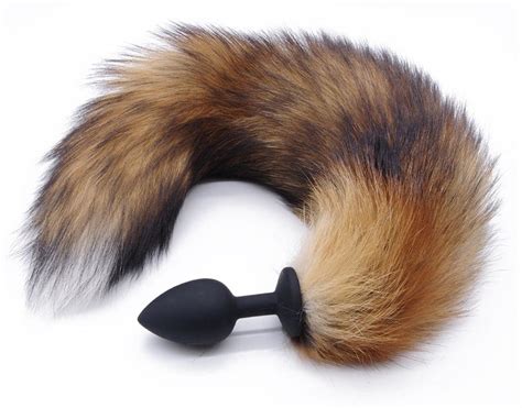 Furry Fox Tail Plug Pet Play Kink Fetish Butt Plugs Ddlg Playground