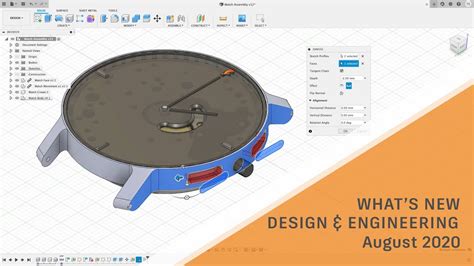 Whats New In Fusion 360 Design And Engineering August 2020 Youtube