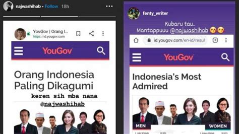 Najwa Shihab Terpilih Jadi Wanita Paling Dikagumi Di Indonesia Kalahkan Susi Pudjiastuti