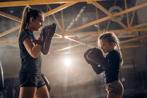 Girl Boxing Stock Photos Pictures And Royalty Free Images