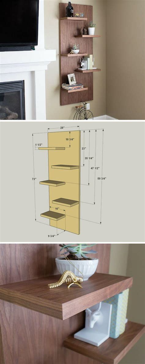 27 Best Diy Floating Shelf Ideas And Designs For 2017