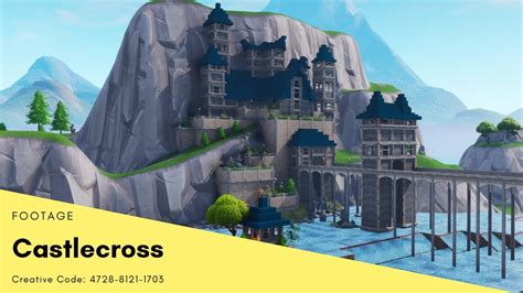 These are the creative maps and game modes you played the most. Fortnite Creative - Castlecross / Code: 4728-8121-1703 ...