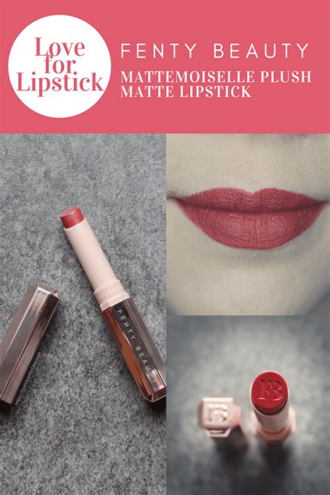 fenty beauty mattemoiselle plush matte lipstick lipstick matte lipstick fenty beauty