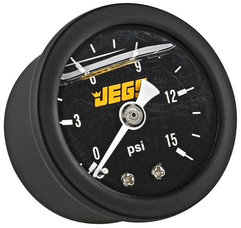 Fuel Pressure Jegs 41020 Fuel Pressure Gauge Interior Accessories