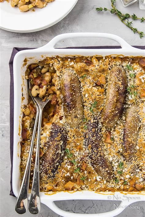 Get the recipe at tasting table. Chicken Apple Sausage Quick Cassoulet - No Spoon Necessary