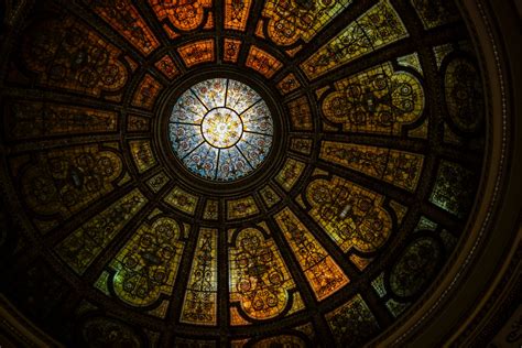 Free Images Window Ceiling Pattern Cathedral Material Stained