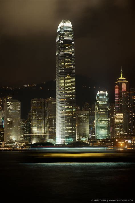 Two Tall Buildings In Hong Kong