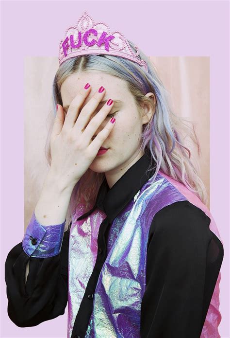 Artist Files Arvida Byström Fashion Grunge Fashion Style Hair Chalk