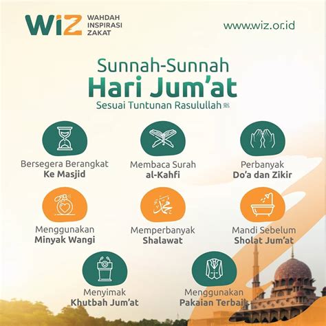 Sunnah Sunnah Di Hari Jumat Wahdah Inspirasi Zakat