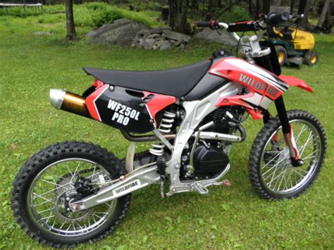 Wildfire Honda 2008 Wf 250 L Pro Motocross Mint Like New Runs Great 100