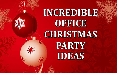 Office Christmas Party Decoration Ideas