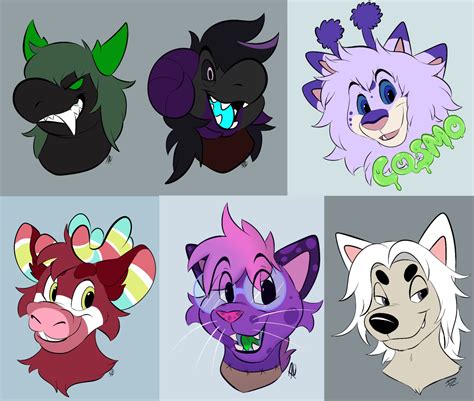 902 Headshot Commissions Characters Belong To Pastelcore