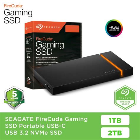 As always, in mature markets like external storage, it is primarily about the cost. Seagate Firecuda 2TB / 1TB Portable Gaming SSD USB-C NVMe ...
