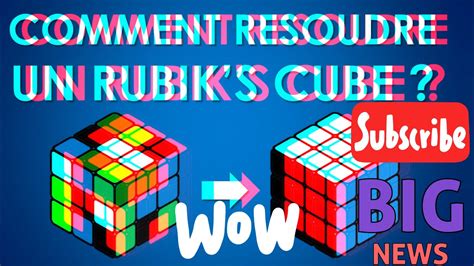 Comment Resoudre Le Rubiks Cube 3x3 Avec La Methode Debutante Youtube