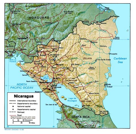 Nicaragua Maps