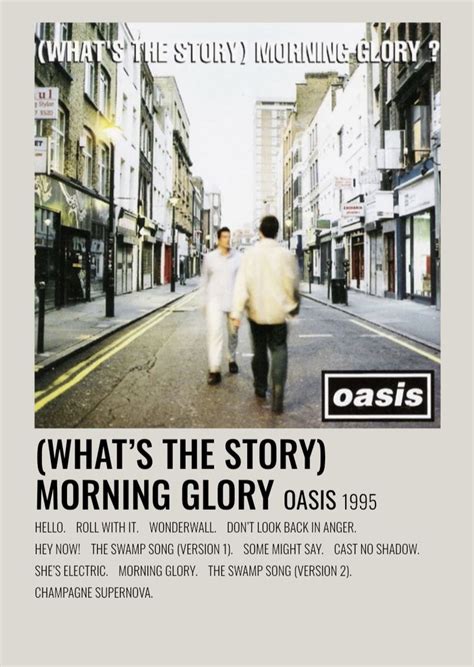 Whats The Story Morning Glory Oasis Oasis Album Look Back In